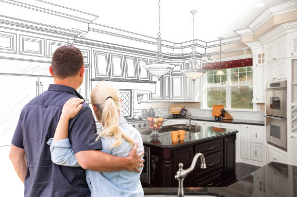 Professional Kitchen Island Installation technician working in Damascus, MD
